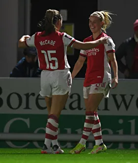 Arsenal Women's FA Cup Triumph: Beth Mead and Katie McCabe's Unforgettable Goal Celebration