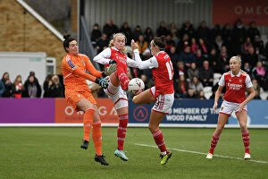 Arsenal Women v Leeds United Women - FA Cup 2023 Collection: Arsenal Women's FA Cup Triumph: Caitlin Foord Scores Historic First Goal Against Leeds