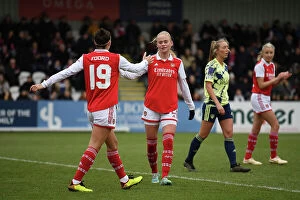 Arsenal Women v Leeds United Women - FA Cup 2023 Collection: Arsenal Women's FA Cup Triumph: Caitlin Foord Scores First Goal Against Leeds