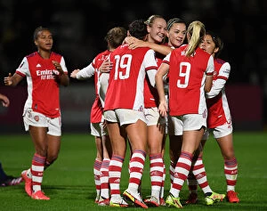 Images Dated 29th September 2021: Arsenal Women's FA Cup Triumph: Caitlin Foord's Brace Secures 5-0 Victory Over Tottenham Hotspur