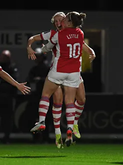 Arsenal Women's FA Cup Triumph: Kim Little and Beth Mead Celebrate Historic First Goal vs. Brighton & Hove Albion