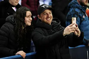 Reading Women V Arsenal Women - Conti Cup 2023-24 Prints: Arsenal Women's FA Cup Triumph: Manager Jonas Eidevall Celebrates with Fans