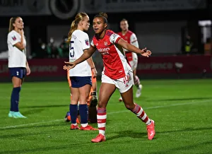 Arsenal Women V Tottenham Hotspur Women - FA Cup 2021-22 Prints: Arsenal Women's FA Cup Triumph: Nikita Parris Scores Historic Fourth Goal vs