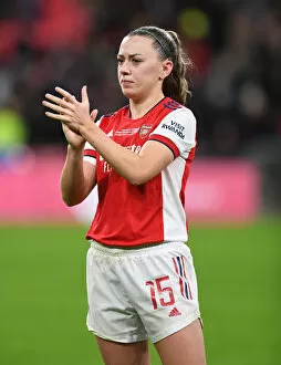 Images Dated 5th December 2021: Arsenal Women's FA Cup Triumph: Victory at Wembley over Chelsea