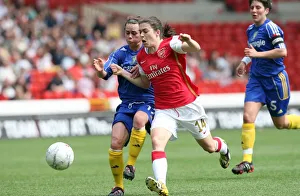 Arsenal Ladies V Leeds United Ladies Womens FA Cup Final Prints: Arsenal Women's FA Cup Victory: Karen Carney's Triumph over Leeds United (4-1)