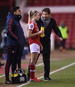 Arsenal Women's FA WSL Cup Final: Montemurro Coaches Leah Williamson Against Chelsea