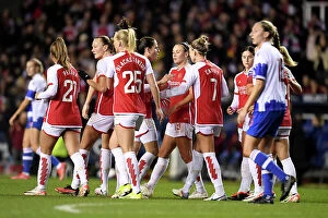 Images Dated 24th January 2024: Arsenal Women's FA WSL Cup Triumph: Caitlin Foord Scores Opening Goal Against Reading