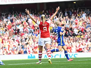 Arsenal Women V Chelsea Women 2021-22 Prints: Arsenal Women's FA WSL Triumph: Beth Mead's Hat-Trick vs. Chelsea