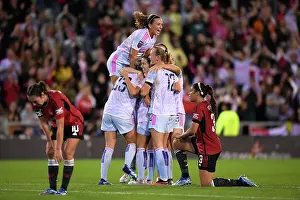 Manchester United Women V Arsenal Women 2023-24 Prints: Arsenal Women's Glory: Cloe Lacasse Scores Brace in Barclays Super League Victory over Manchester United