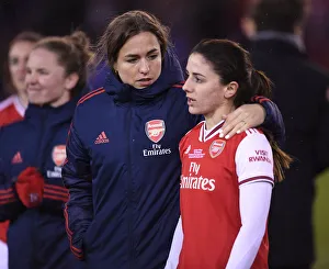 Arsenal Women's Heartbreak: Lia Walti Consoles Van de Donk after FA Womens Continental League Cup Final Loss to Chelsea