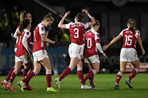 Arsenal Women's Historic Empty-Stadium Victory: Lotte Wubben-Moy Scores Second Goal Against Manchester United