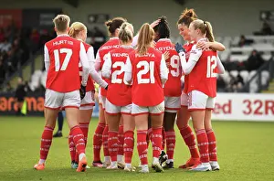 Arsenal Women V Leeds United Women - FA Cup 2023 Prints: Arsenal Women's Historic FA Cup Victory: Michelle Agyemang Scores Eight Goals Against Leeds