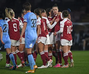 Arsenal Women V West Ham United Women 2020-21 Prints: Arsenal Women's Historic Victory
