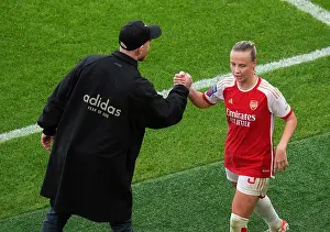 Arsenal Women's Historic Victory: Jonas Eidevall and Beth Mead's Triumph at Emirates Stadium (2023-24)