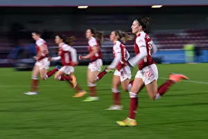 Arsenal Women's Intense Training Session After Match vs. Birmingham City Women