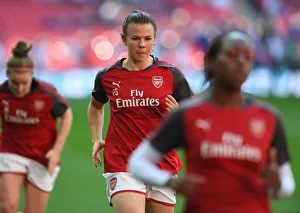 Arsenal Women V Chelsea Ladies - FA Cup Final 2018 Prints: Arsenal Women's Jessica Samuelsson Prepares for FA Cup Final Showdown Against Chelsea