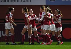 Arsenal Women's Jill Roord Scores Historic First Goal in Empty Meadow Park: Arsenal Defeats Manchester United in FA WSL Amidst Coronavirus Restrictions (2021)