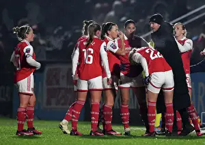 Arsenal Women V Liverpool Women 2022-23 Prints: Arsenal Women's Jonas Eidevall Leads Team Against Liverpool in FA Super League (2022-23)