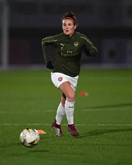 Arsenal Women's Katrine Veje Gears Up Ahead of Arsenal v Birmingham City WSL Cup Clash