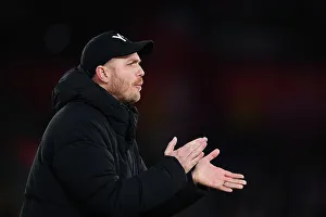 Southampton Women V Arsenal Women - Conti Cup 2023-24 Prints: Arsenal Women's Manager Eidevall Celebrates Conti Cup Victory over Southampton