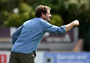 Arsenal Women V West Ham United Women 2018-19 Prints: Arsenal Women's Manager Joe Montemurro Leads Team Against West Ham United in Continental Cup Match