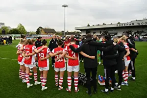 Arsenal Women V Aston Villa 2021-22 Prints: Arsenal Women's Manager Jonas Eidevall Celebrates FA WSL Victory over Aston Villa