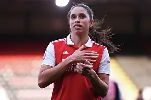 Arsenal Women's Player Rafaelle Souza Shows Appreciation to Fans after Tottenham Match