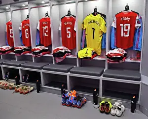 Arsenal Women's Pre-Match Huddle vs Liverpool Women, FA Women's Super League (2022-23)