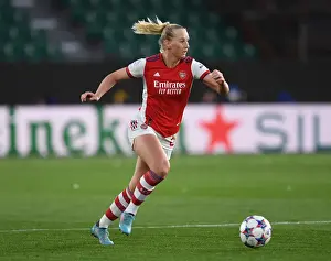 VfL Wolfsburg V Arsenal Women 2021-22 Prints: Arsenal Women's Quest for Glory: Champions League Showdown with VfL Wolfsburg