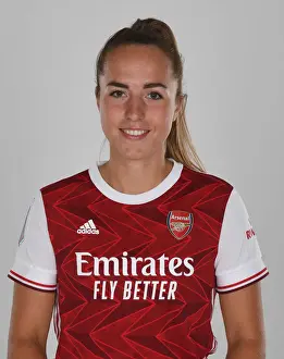 Arsenal Womens Photocall 2020-21 Prints: Arsenal Women's Squad 2020-21: Lia Walti at Photocall