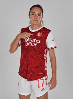 Arsenal Women's Squad 2020-21: Lisa Evans at Photocall