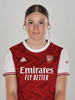Arsenal Women's Squad 2020-21: Ruby Mace at Photocall