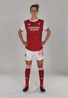 Arsenal Women's Squad 2020-21: Viki Schnaderbeck at Team Photoshoot