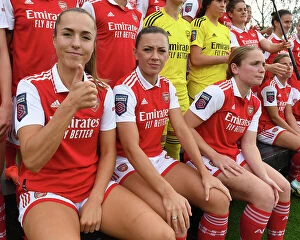 Arsenal Women Squad 2022-23 Collection: Arsenal Women's Squad 2022-23: A Force to Reckon With