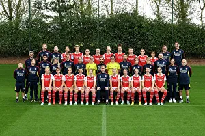 Arsenal Women Squad 2022-23 Prints: Arsenal Women's Squad 2022/23: A Force to Reckon With