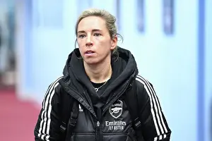Aston Villa Women V Arsenal Women 2022-23 Prints: Arsenal Women's Squad Arrives at Villa Park for Showdown with Aston Villa (December 2022)