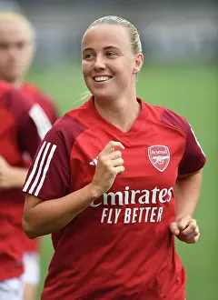 Linkoping FC V Arsenal Women 2023-24 Prints: Arsenal Women's Squad Prepares for UEFA Champions League Clash against Linkopings FC in Sweden
