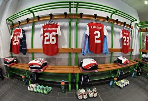 Vfl Wolfsburg V Arsenal Women 2022-23 Prints: Arsenal Women's Squad Prepares for UEFA Champions League Semi-Final Showdown against VfL Wolfsburg