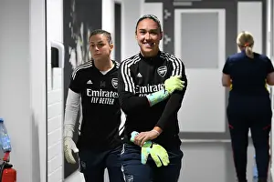 Vfl Wolfsburg V Arsenal Women 2022-23 Prints: Arsenal Women's Squad Prepares for UEFA Champions League Semi-Final Showdown against VfL Wolfsburg