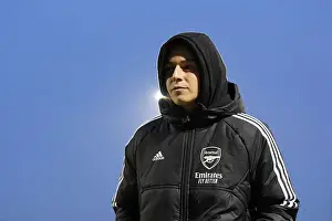 West Ham United Women V Arsenal Women 2022-23 Prints: Arsenal Women's Squad Prepares for West Ham United Clash at Chigwell Construction Stadium
