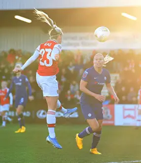 Arsenal Women V Chelsea Women 2019-20 Prints: Arsenal Women's Star Beth Mead Scores Against Chelsea in FA WSL Showdown