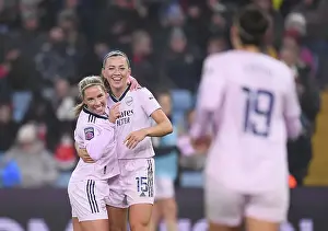 Arsenal Women's Star Jordan Nobbs Scores Goal Against Aston Villa in FA Women's Super League
