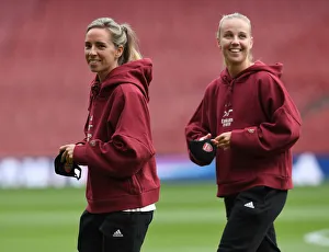 Arsenal Women's Stars Beth Mead and Jordan Nobbs Square Off Ahead of Pre-Season Clash at Emirates Stadium