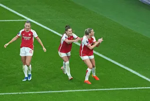 Arsenal Women V Chelsea Women 2023-24 Prints: Arsenal Women's Super League: Alessia Russo Scores Dramatic Hat-trick in Thrilling Arsenal FC vs