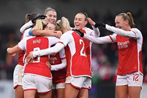 Arsenal Women V West Ham United Women 2023-24 Prints: Arsenal Women's Super League: Beth Mead Nets Brace Against West Ham United