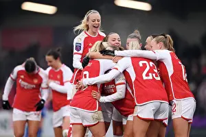 Arsenal Women V West Ham United Women 2023-24 Prints: Arsenal Women's Super League: Beth Mead Scores Brace Against West Ham