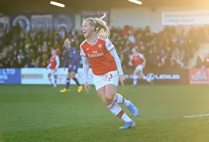 Arsenal Women V Chelsea Women 2019-20 Prints: Arsenal Women's Super League: Beth Mead Scores the Winner Against Chelsea