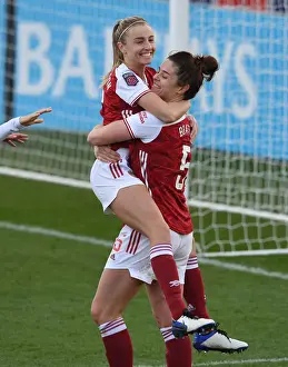Arsenal Women V Everton Women 2020-21 Prints: Arsenal Women's Super League Triumph: Beattie's Hat-trick Seals Victory Over Everton