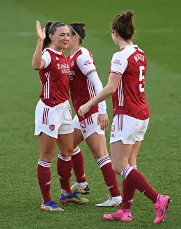 Arsenal Women V Everton Women 2020-21 Prints: Arsenal Women's Super League Victory: Beattie Scores Hat-trick Against Everton