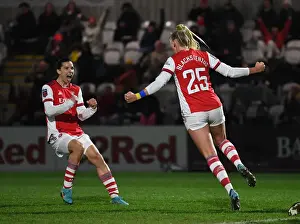 Arsenal Women's Super League Victory: Blackstenius and Heath Celebrate Goals Against Reading